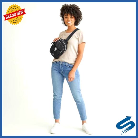 Performance Twill Sling Backpack Convertible Belt Bag Utility Daypack